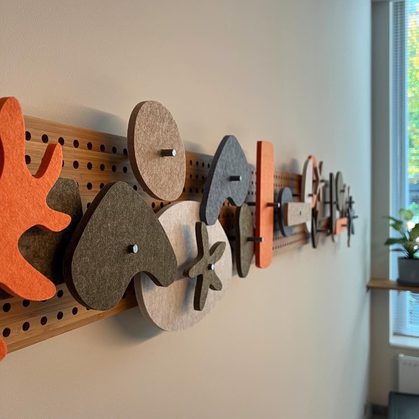PET-vilt 9 mm - Diverse kleuren - Hokodama huis - Maatwerk