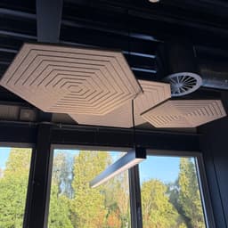 PET-vilt plafondeilanden hex