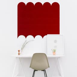EASYfelt PET-vilt akoestische wandbekleding zelfklevend stick jellyfish